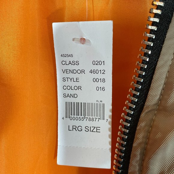 Evil Regime Tan Men's Jacket Size Large - Picture 11 of 12